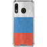 Russian Flag Distressed Galaxy A30 Clear Case